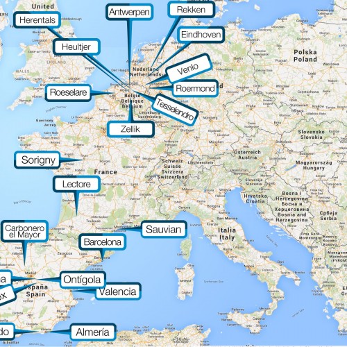 Mapa de Rutas